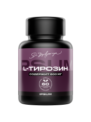 IPSUM, L-Тирозин + витамин B6, капсулы, 60 шт.