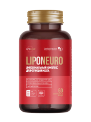 Lipomins, Липосомальный комплекс для функций мозга LipoNeuro, растительные капсулы, 60 шт.