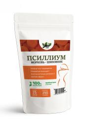 Yappi, Псиллиум с морковью и шиповником, порошок, 250 г