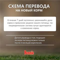 Bonnie, Сухой корм для собак мелких пород с курицей, 2500 г