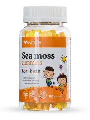 NDCG, Sea Moss for kids (ирландский мох), со вкусом апельсина, жевательные конфеты, 60 шт.