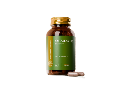 Green Leaf Formula, Офталекс (витамины для глаз), капсулы, 60 шт.