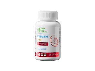 Green Leaf Formula, Астаксантин (против старения), таблетки, 90 шт.