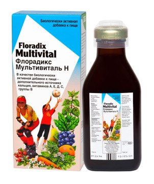 Floradix, Мультивиталь Н, тоник, 250 мл