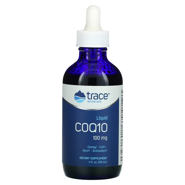 Trace Minerals, Жидкий коэнзим Q10, жидкость, 118 мл