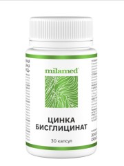 Milamed, Цинк (бисглицинат), капсулы, 30 шт.