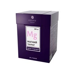 EGENY ENERGY, Питьевой магний (таурат) с соком черной смородины, стики, 30 шт.