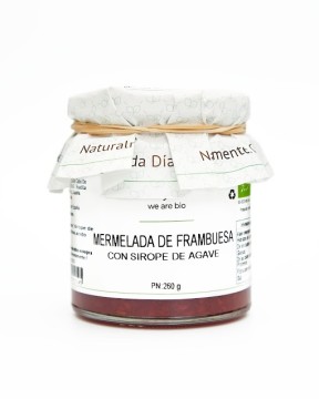 WE ARE BIO, Органическое малиновое варенье, 260 г