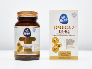 Dr.Henri, Омега-3 + D3 + K2, капсулы, 60 шт.