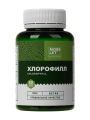 MORELET, Хлорофилл со спирулиной, растительные капсулы, 60 шт.