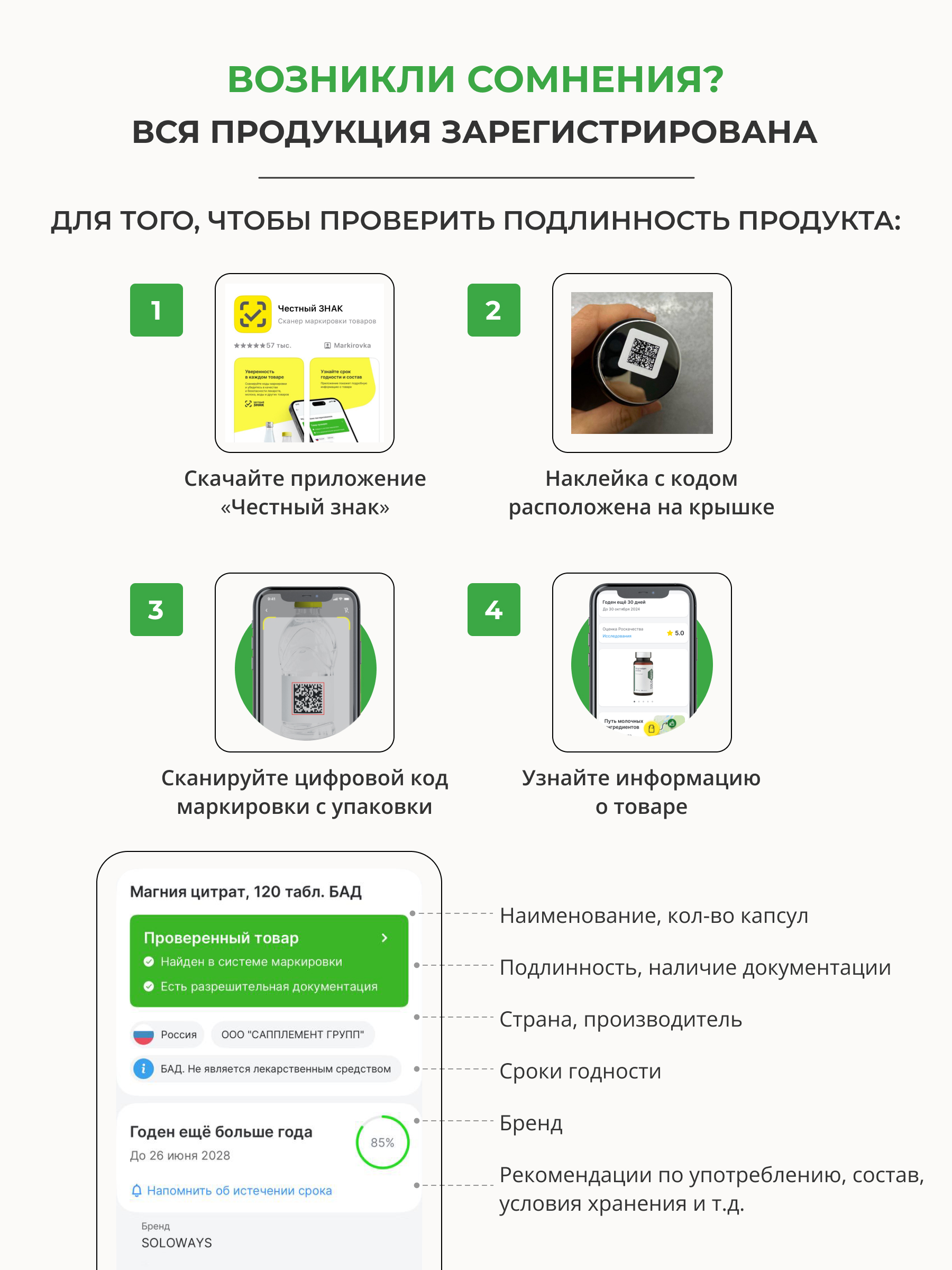 SOLOWAYS, Бетаин В-комплекс (прошлый Б-ТМГ), линия ЭКСПЕРТ, капсулы, 60 шт.