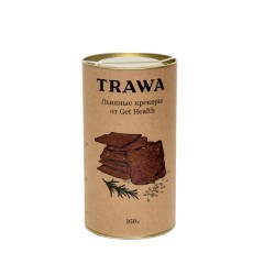 TRAWA, Льняные крекеры от Get Health (б/г), 160 г.