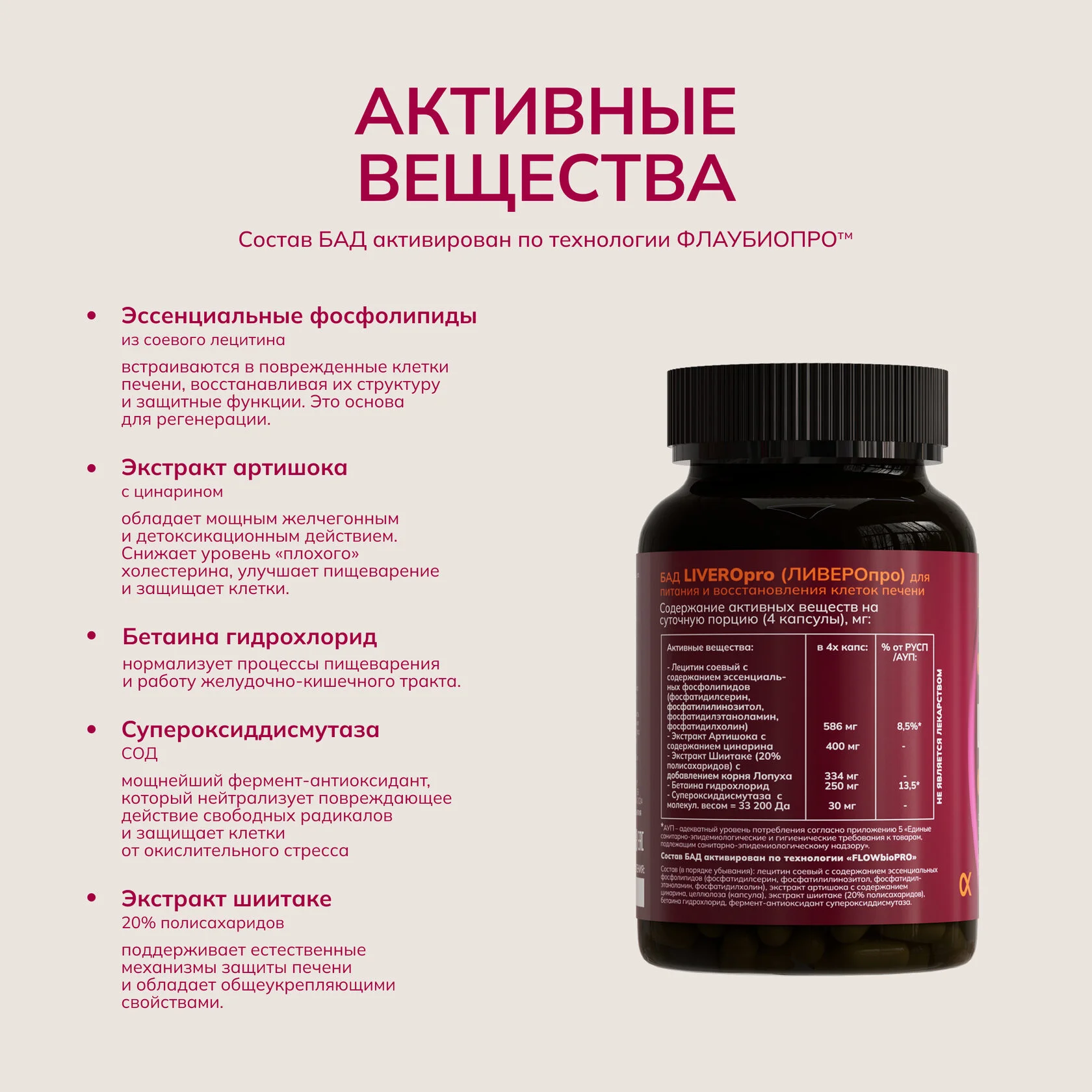 AcademicLab, LIVERO pro / ЛИВЕРО про (для печени), капсулы, 120 шт.