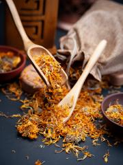 Правильные травы, Календула (природный антисептик), россыпь, 70 г
