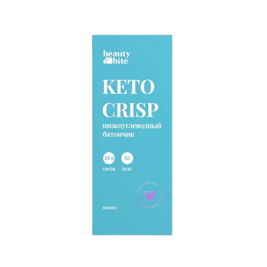 Beauty Diet, Батончик «Keto Crisp» со вкусом кокоса, 35 г