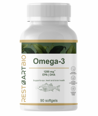 Restartbio, Омега-3, капсулы, 90 шт.
