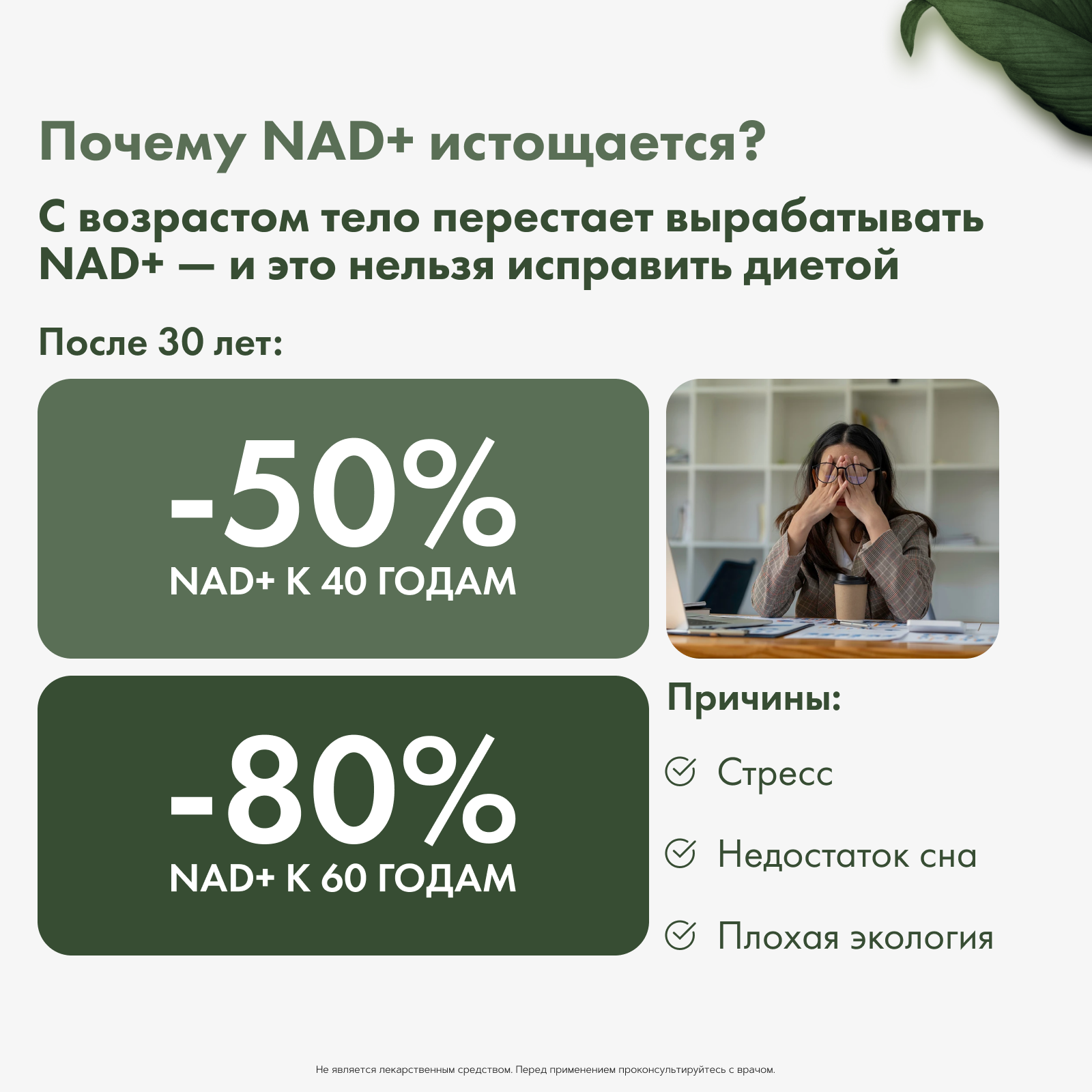 Restartbio, NMN + Q10 (продление молодости), капсулы, 60 шт.