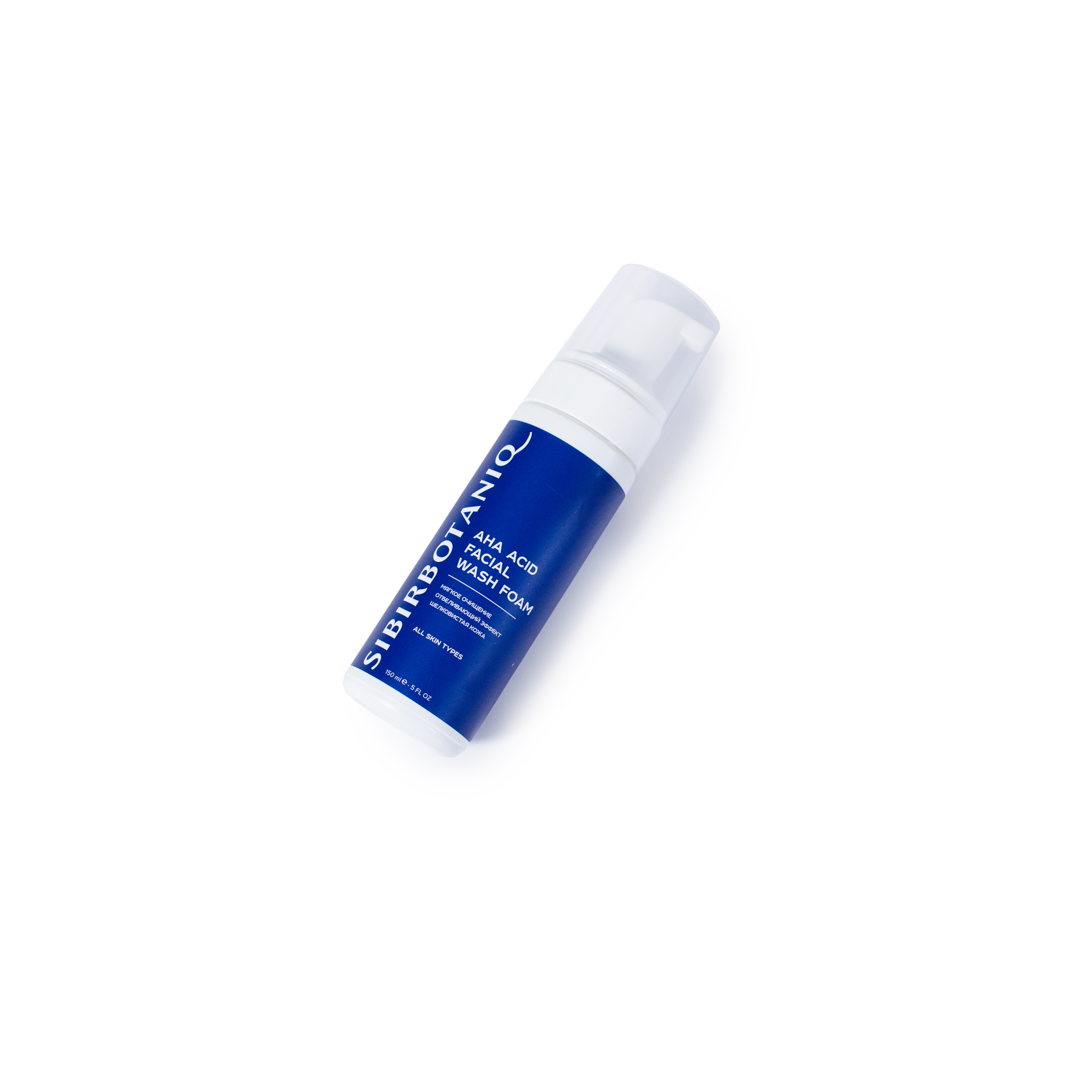 SIBIRBOTANIQ, Пенка для умывания anti acne для проблемной кожи с фруктовыми кислотами, 150 мл