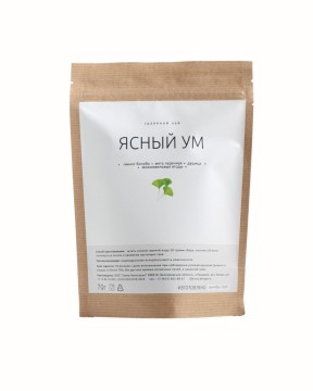 Травы Белогорья, Травяной чай «Ясный ум», 80 г.