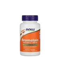 Now Foods, Бромелаин, капсулы, 60 шт