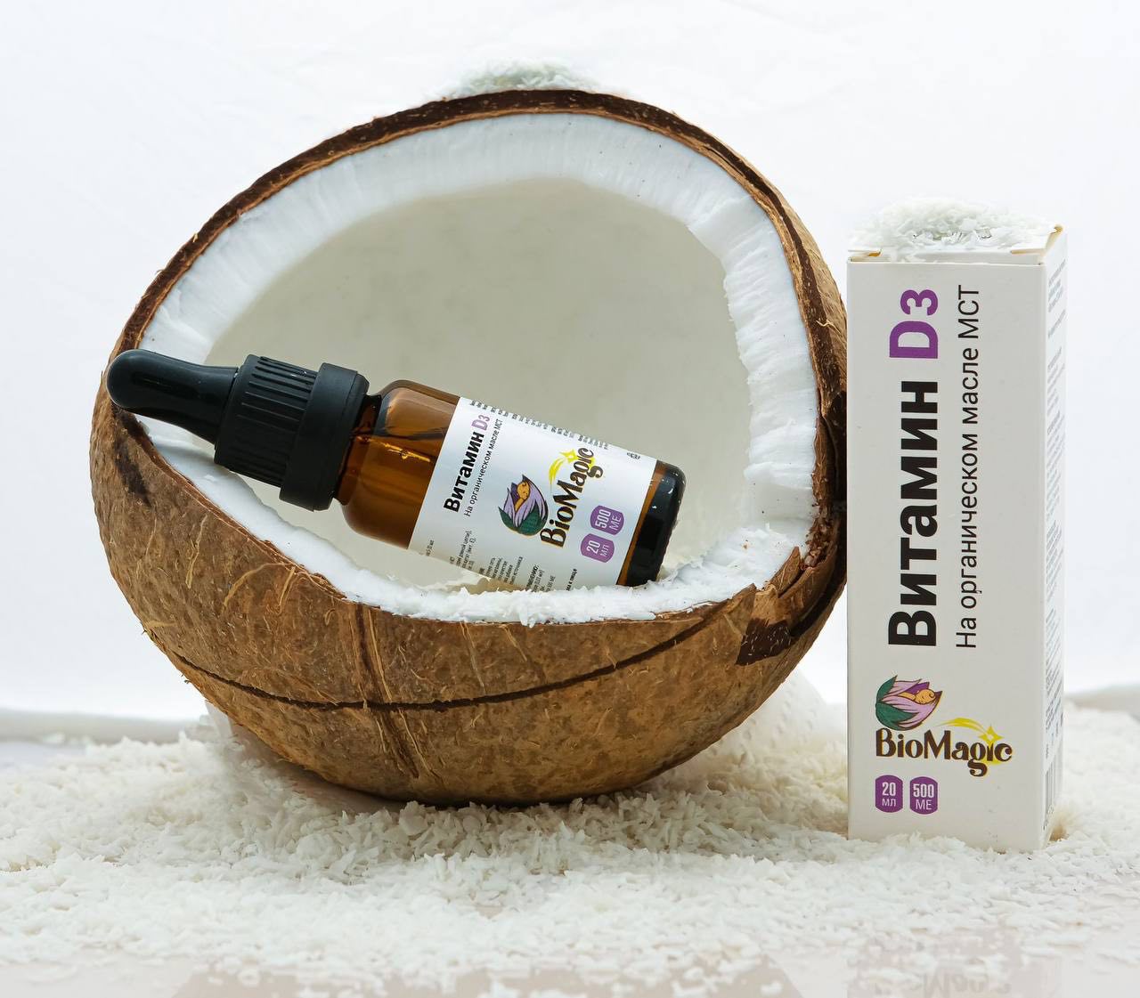 BioMagic, Витамин D3, жидкость, 20 мл