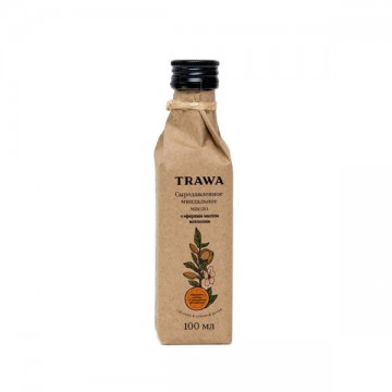 TRAWA, Масло миндальное сыродавленное с эфирами апельсина, 100 мл.