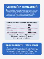 Yappi, Каша овсяная протеиновая, с клубникой и инулином (пребиотик), 250 г