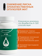 Солагифт, Bioeffectives A320 (для укрепления иммунитета и профилактики заболеваний системы пищеварения), капсулы, 60 шт.