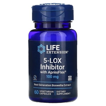 Life Extension, 5-LOX Inhibitor with ApresFlex, капсулы, 60 шт.