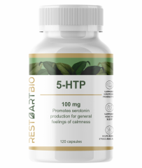 Restartbio, 5-HTP (гидрокситриптофан), капсулы, 120 шт.