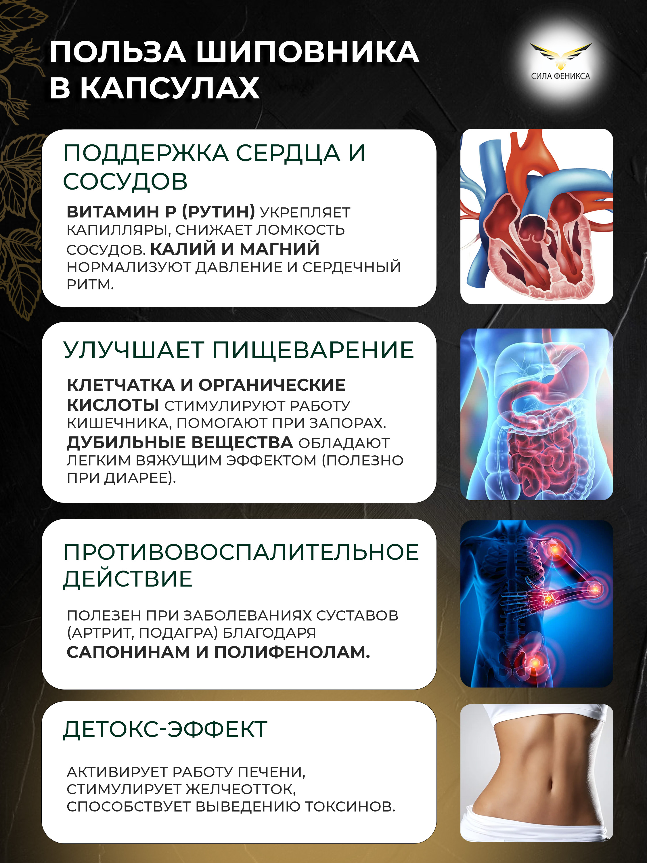 Сила феникса, Шиповник, капсулы, 90 шт.