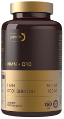 Dietelle, NMN + Q10 (для энергии и молодости), капсулы, 30 шт.