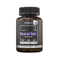 NOVAVIT nutritions, Инозитол + Фолиевая кислота (B9), капсулы, 60 шт.