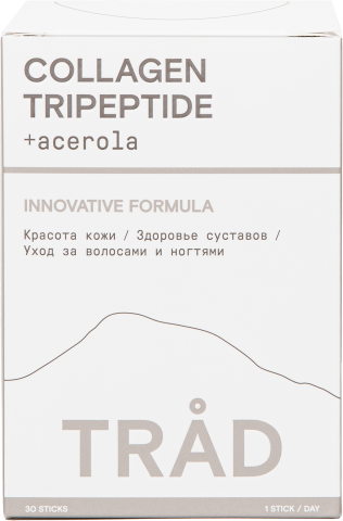 TRAD, Трипептиды морского коллагена, стики, 30 шт.