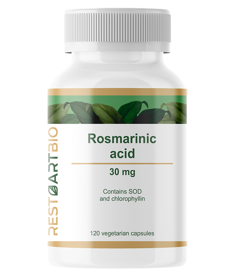 Restartbio, Комплекс с розмариновой кислотой, капсулы, 120 шт.