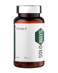 SOLOWAYS, Омега-3 60% жирные кислоты высокой концентрации, капсулы, 60 шт.