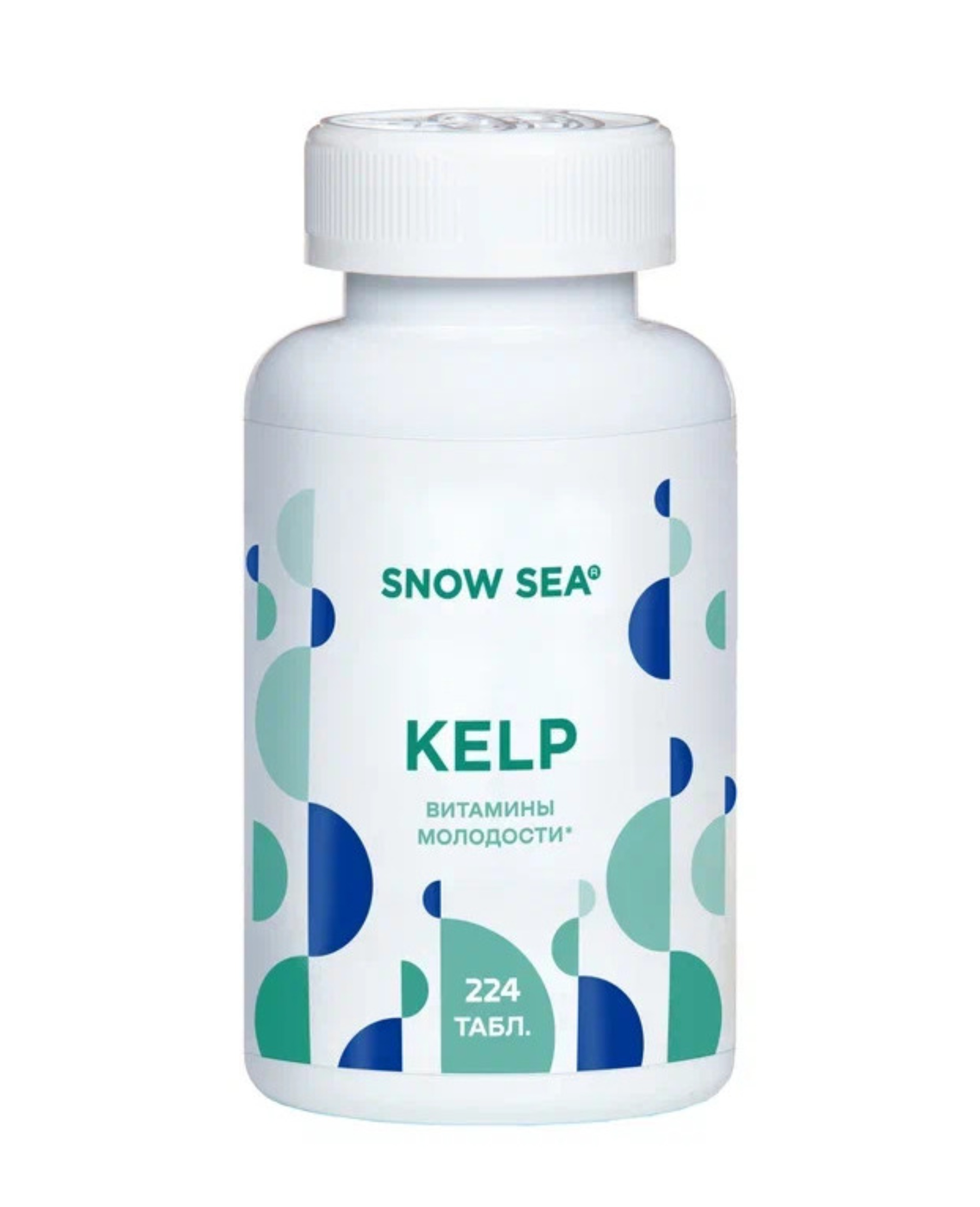 SNOW SEA®, KELP (ламинария и фукус), для молодости и долголетия, таблетки, 224 шт.