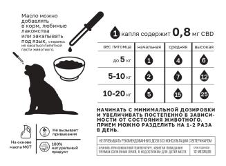 MotherPlant, CBD масло для животных 2% «Изолят» (без привкуса), жидкость, 30 мл
