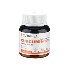 NUTRIHEAL, Куркумин 100%, таблетки, 90 шт.