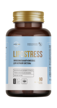 Lipomins, Липосомальный комплекс для нервной системы «LipoStress», растительные капсулы, 90 шт.