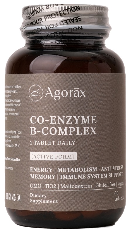 AGORAX, Ко-энзим Б-комплекс, таблетки, 60 шт.