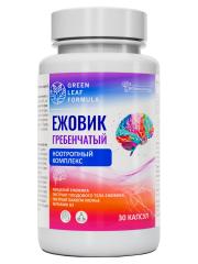 Green Leaf Formula, Ежовик гребенчатый (ноотроп), капсулы, 60 шт.