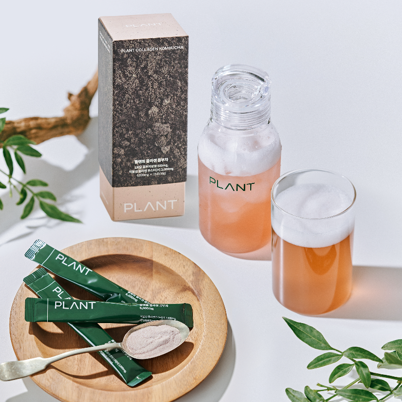 PLANT by seed, Растительный коллаген с комбучей, стики, 15 шт.