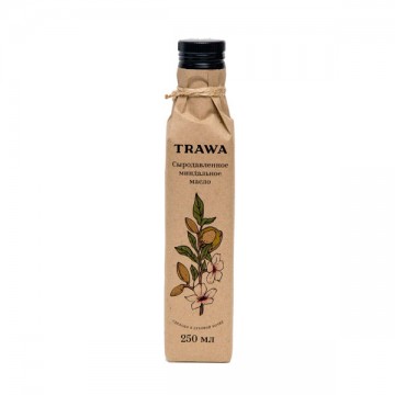 TRAWA, Масло миндальное сыродавленное, 250 мл.