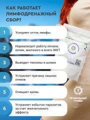Правильные травы, Лимфодренажный сбор, 100 г