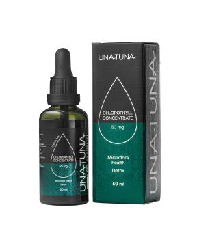 UNATUNA, Хлорофилл концентрированный, жидкость, 50 мл