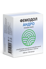 Функциональные продукты, Фемодол Андро (улучшение репродуктивной и эректильной функции у мужчин), капсулы, 60 шт.