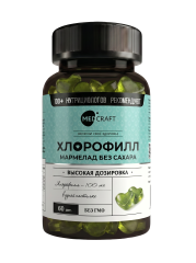 MEDCRAFT, Хлорофилл мармелад, пастилки, 60 шт.