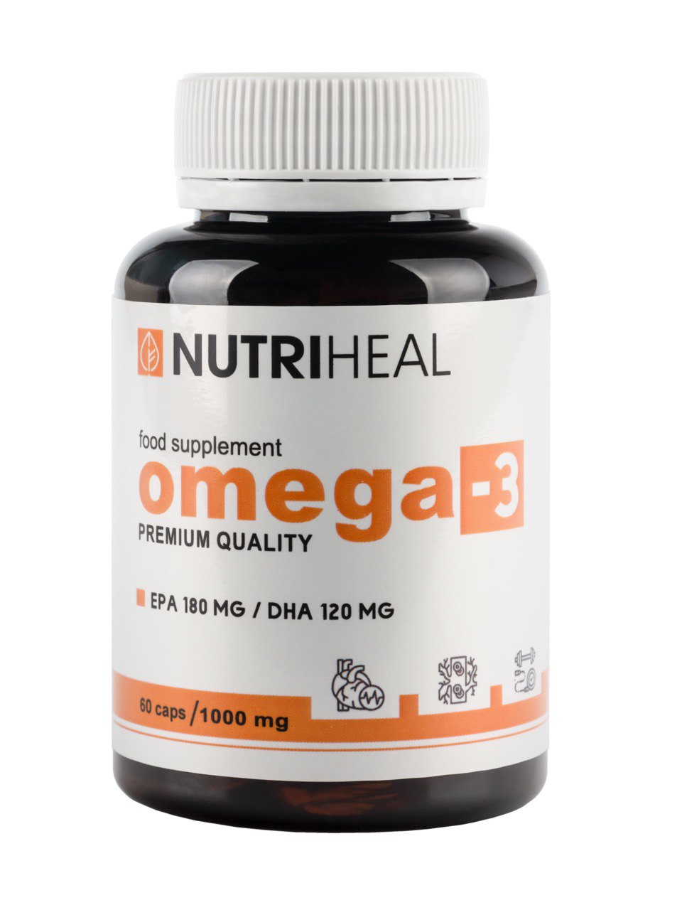 NUTRIHEAL, Омега-3, капсулы, 60 шт.