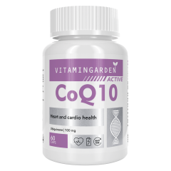 Vitamin Garden, Коэнзим Q10 (убихинон), капсулы, 60 шт.